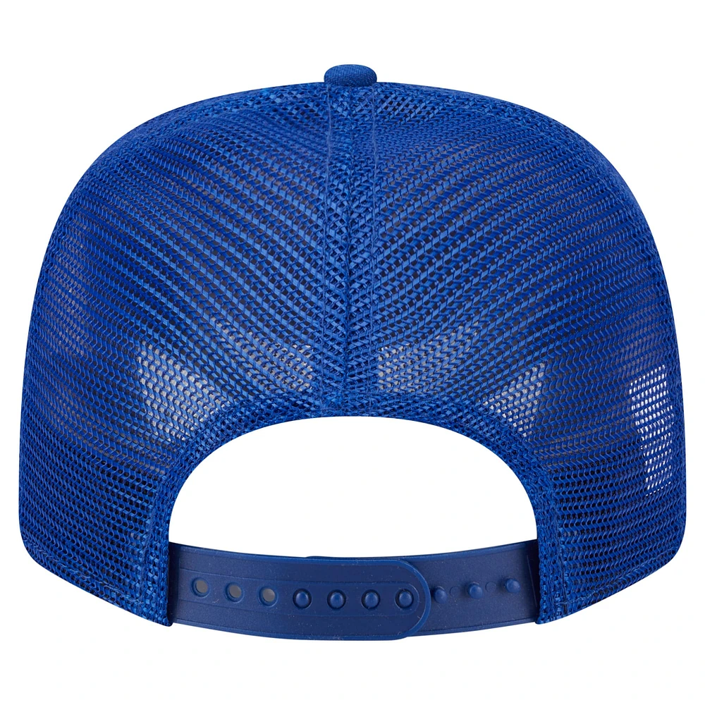 Men's New Era Royal New York Giants Main Trucker 9SEVENTY Stretch-Snap Hat
