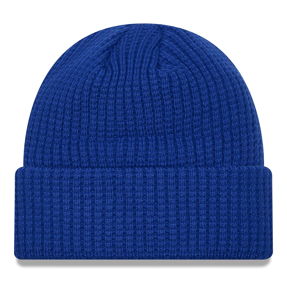 Bonnet en tricot à revers Prime New Era Royal New York Giants pour hommes