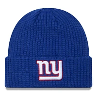 Bonnet en tricot à revers Prime New Era Royal New York Giants pour hommes