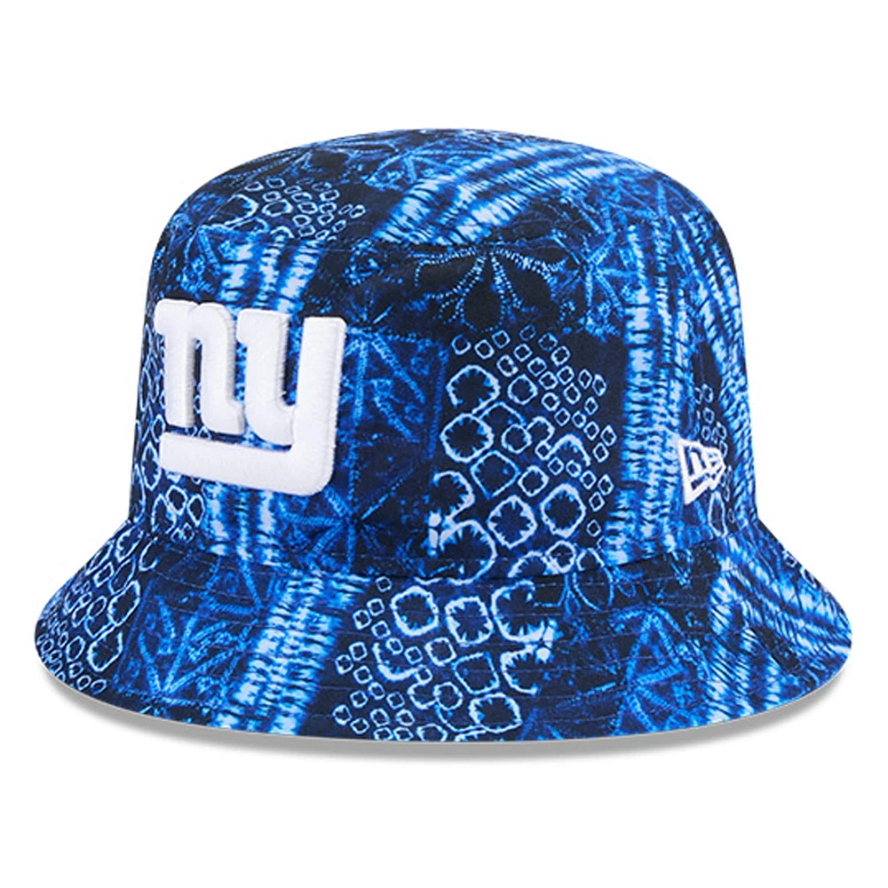 Men's New Era Royal York Giants Shibori Bucket Hat