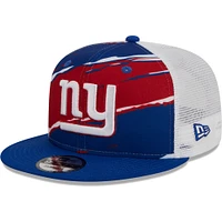 Casquette Snapback 9FIFTY Royal New York Giants Tear Trucker New Era pour homme