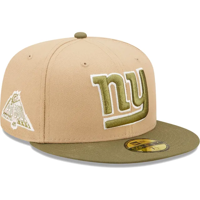 Men's New Era Royal New York Giants Crown 4x Super Bowl Champions 59FIFTY  Fitted Hat