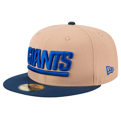 Casquette ajustée 59FIFTY pour homme avec logo principal New Era York Giants