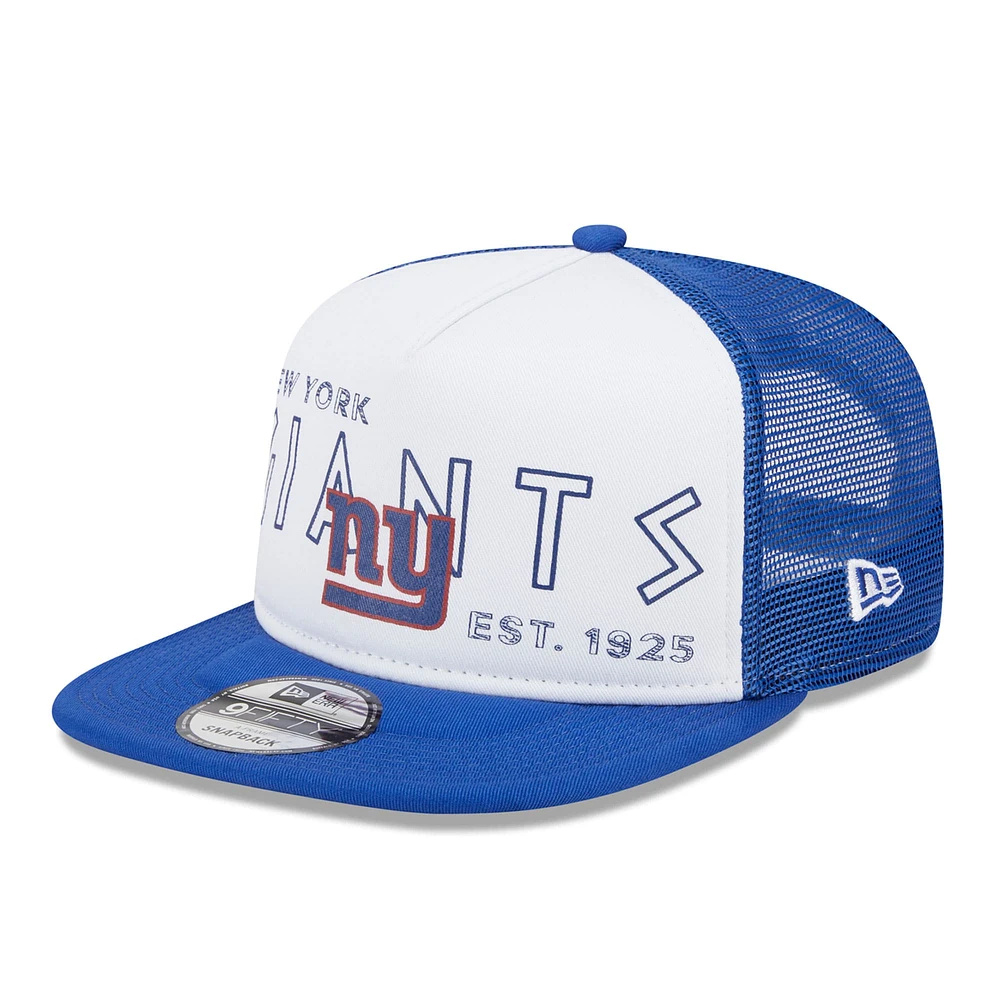 V107988 Giants WHIOTC NFL Banger Trucker 9FIFTY HATMENSNP