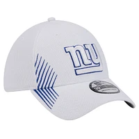 Men's New Era White York Giants Active 39THIRTY Flex Hat