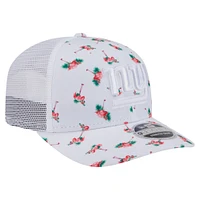 Men's New Era White New York Giants Adventure Flamingo Pattern 9SEVENTY Stretch-Snap Hat
