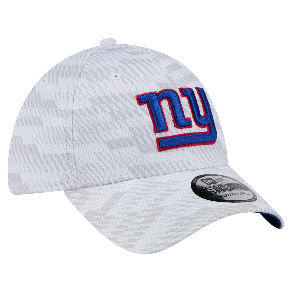 Men's New Era  White York Giants Gameday Graded 39THIRTY Flex Hat
