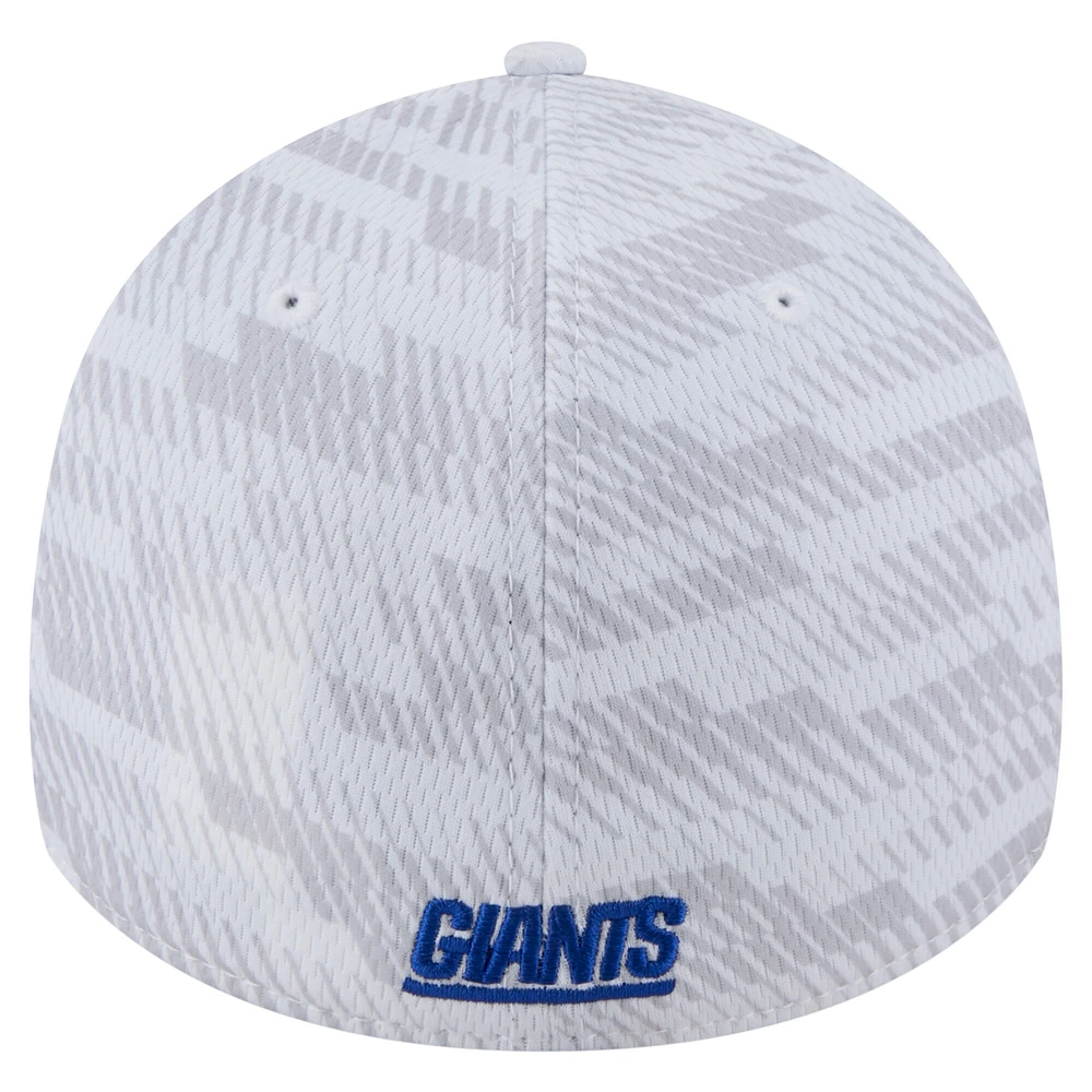 Men's New Era  White York Giants Gameday Graded 39THIRTY Flex Hat