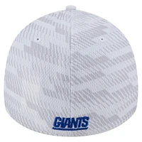 Men's New Era  White York Giants Gameday Graded 39THIRTY Flex Hat