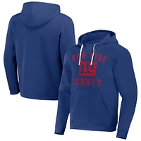 Men's NFL x Darius Rucker Collection by Fanatics Royal New York Giants Coaches Pullover Hoodie