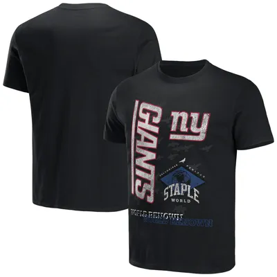 New York Giants NFL x Staple World Renowned T-Shirt - Black