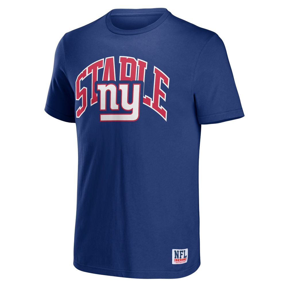 Men's NFL x Staple Blue New York Giants Logo Lockup T-Shirt