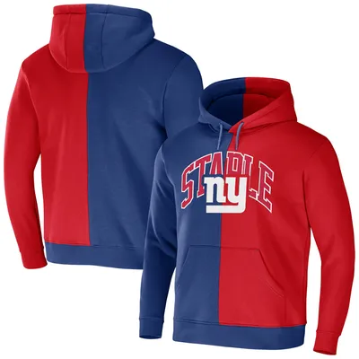 New York Giants NFL x Staple Split Logo Pullover Hoodie - Blue