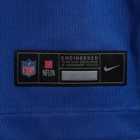 Men's Nike Abdul Carter Royal New York Giants 2025 NFL Draft First Round Pick Game Jersey