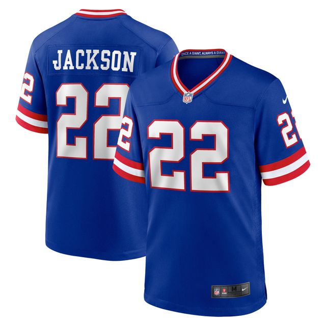 Maillot de match joueur classique Nike Adoree' Jackson Royal New York Giants pour homme