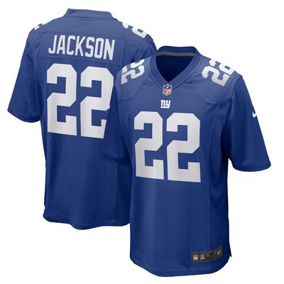 Men's Nike Adoree' Jackson Royal New York Giants Game Player Jersey