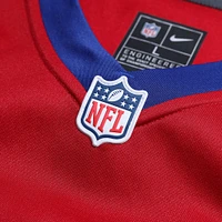 Maillot de match joueur alternatif des New York Giants Nike Andrew Thomas Century rouge pour homme