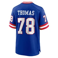 Maillot Nike Andrew Thomas Royal pour homme des New York Giants, match alternatif