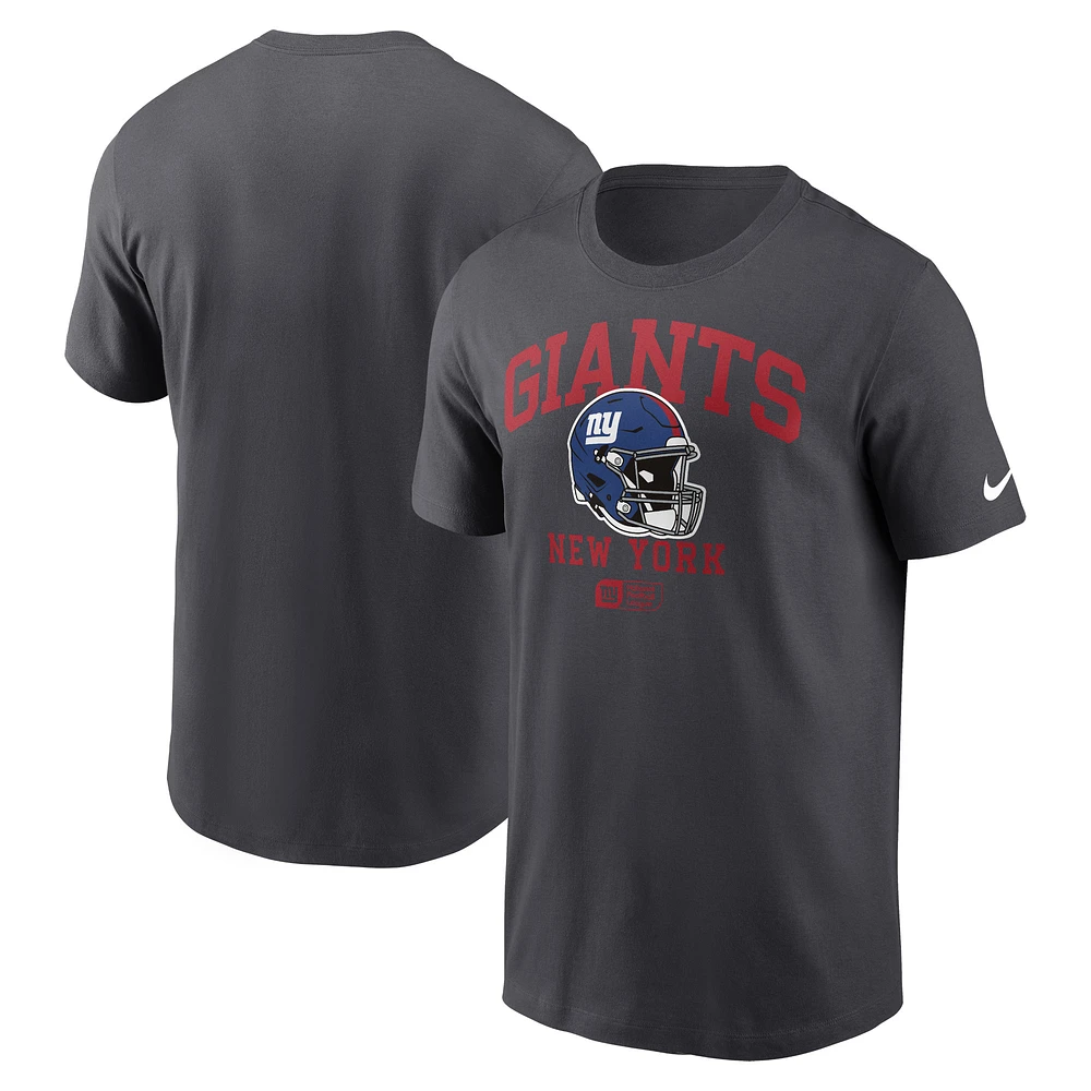 T-shirt Nike Anthracite New York Giants Essential pour homme