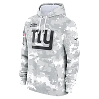 Sweat à capuche en polaire Nike Arctic Camo New York Giants 2024 Salute to Service Club pour homme