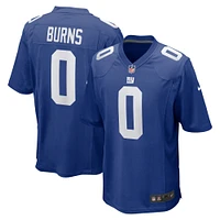 Maillot de joueur match Nike Brian Burns Royal New York Giants pour homme