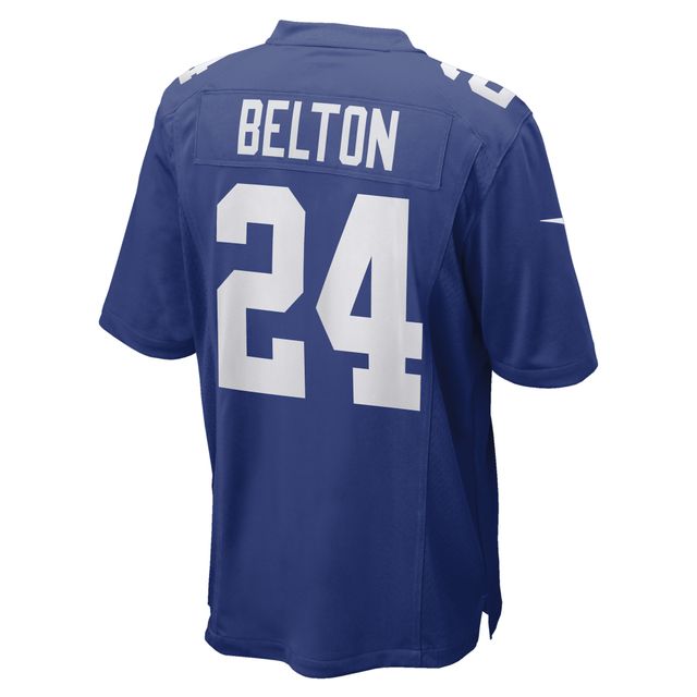 Maillot de joueur match Nike Dane Belton Royal New York Giants pour homme