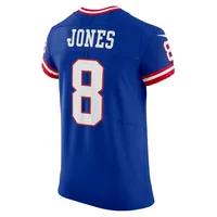 Men's Nike Daniel Jones Royal New York Giants Classic Player Game Jersey Size: Medium