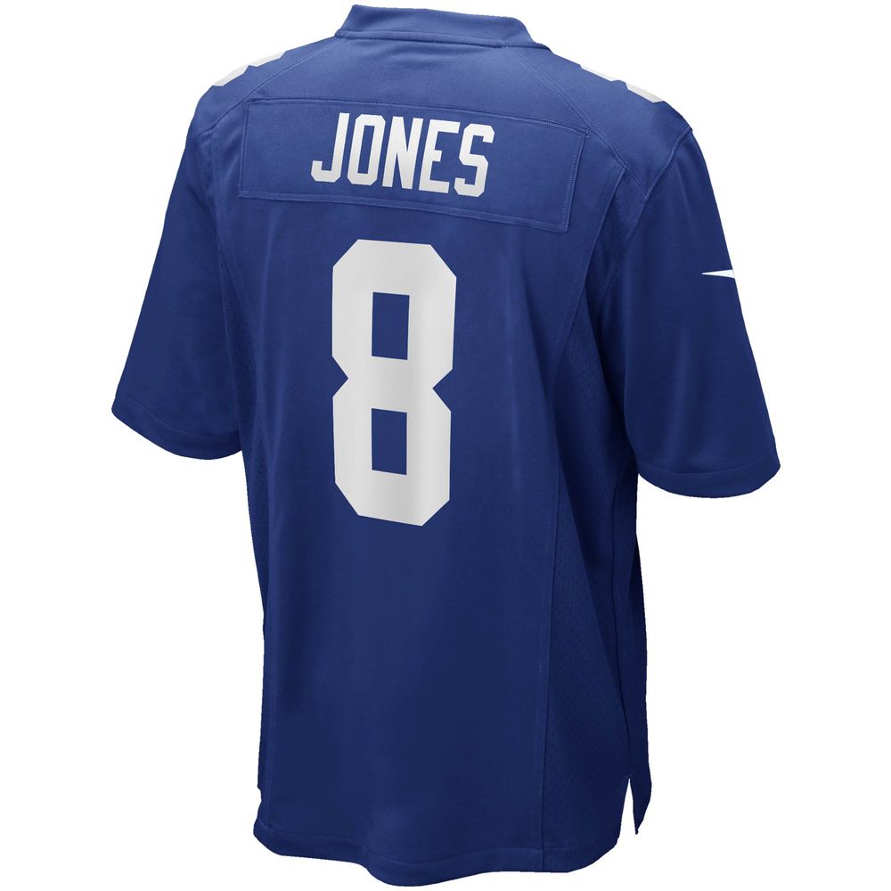 Men's Nike Daniel Jones Royal New York Giants Game Player - Jersey