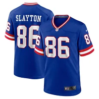 Maillot Nike Darius Slayton Royal pour homme des New York Giants, match alternatif