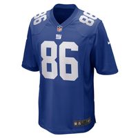 Men's Nike Darius Slayton Royal New York Giants Game Jersey