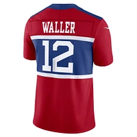 Maillot Nike Darren Waller Century Red New York Giants Alternate Vapor F.U.S.E. pour homme, édition limitée, joueur retraité