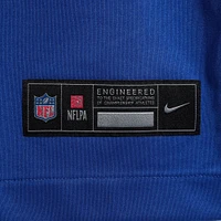 Maillot de match classique joueur retraité Nike David Tyree Royal New York Giants pour homme