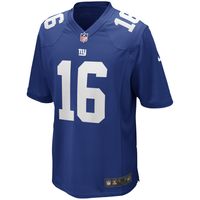 Men's Nike Frank Gifford Royal New York Giants Game Retired Player Jersey