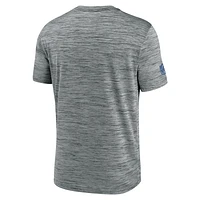 Men's Nike Gray New York Giants Sideline Velocity Performance T-Shirt