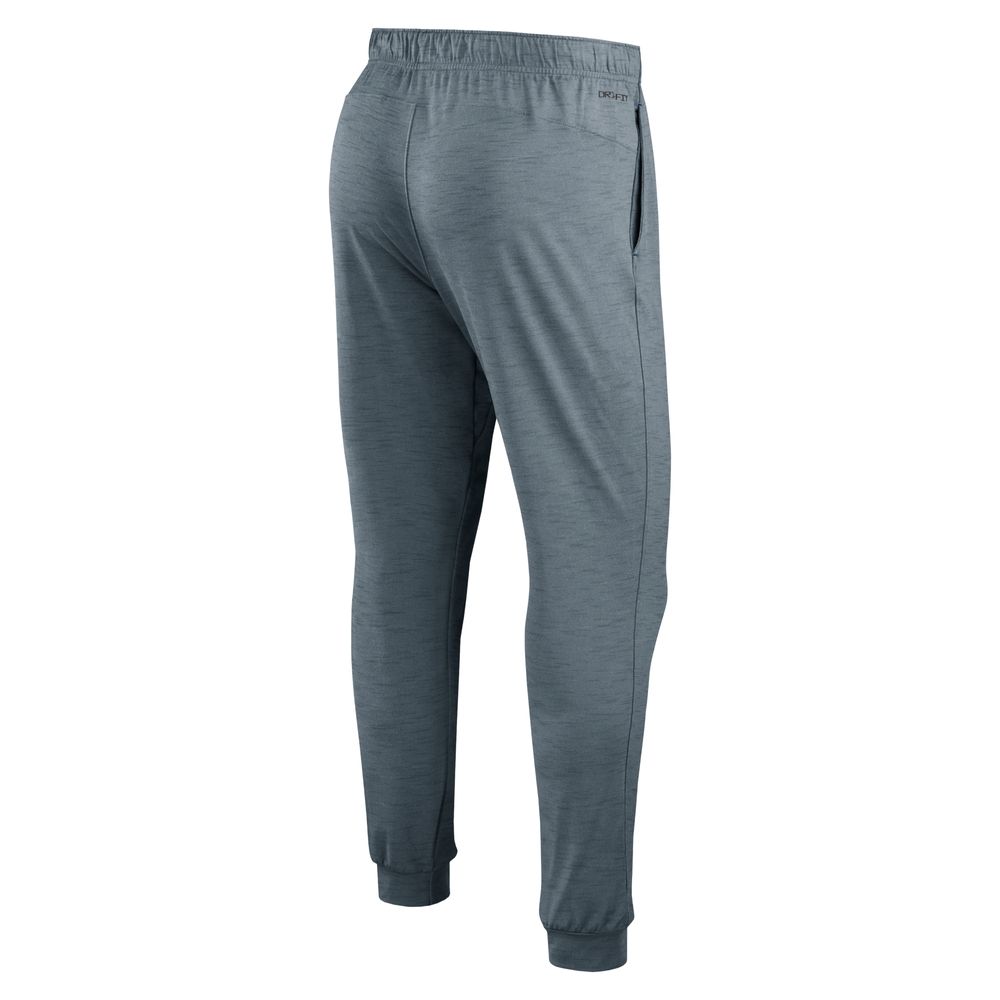 Men's Nike Heather Gray New York Giants Sideline Pop Player Performance Lounge Pants