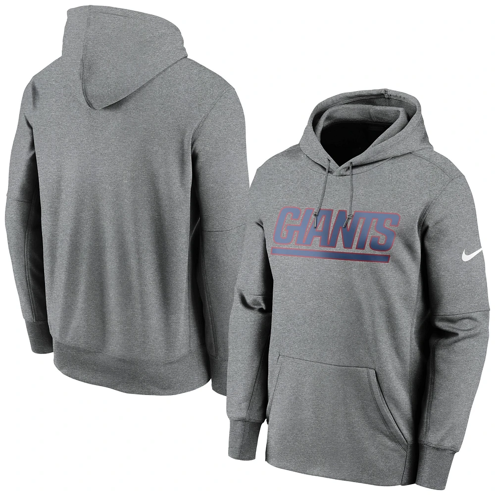 New York Giants Nike Youth Boys Performance Pullover Hoody