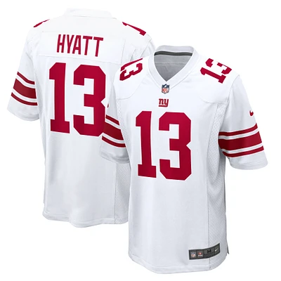 Men's Nike Jalin Hyatt  White New York Giants Game Jersey