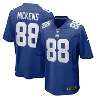 Men's Nike Jaydon Mickens Royal New York Giants Team Game Jersey