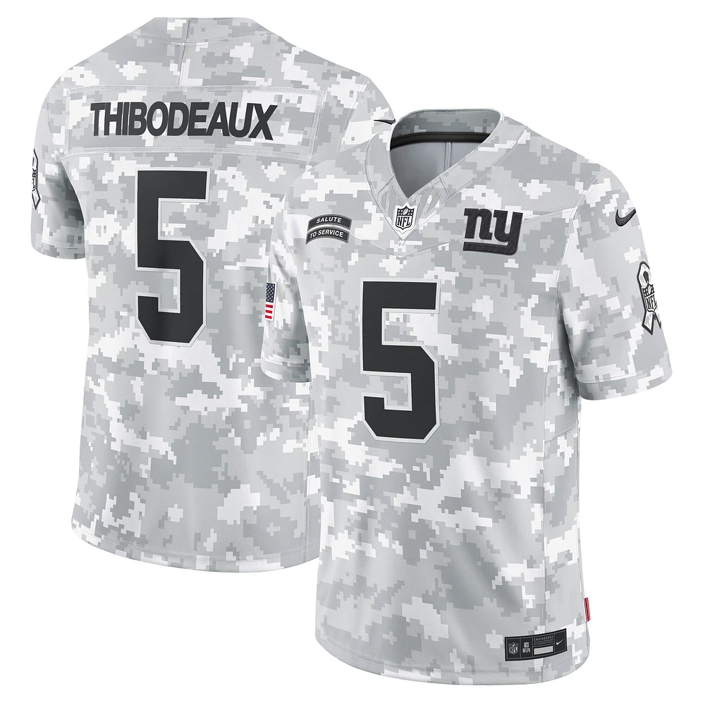 Men's Nike Kayvon Thibodeaux Arctic Camo New York Giants 2024 Salute to Service Limited Jersey