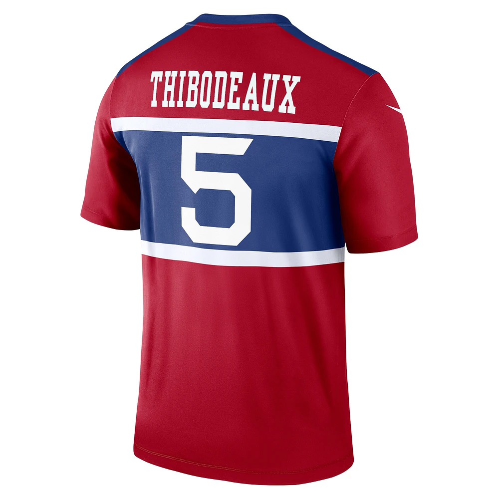 Men's Nike Kayvon Thibodeaux Red New York Giants Alternate Legend Jersey
