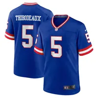 Maillot de match joueur classique Nike Kayvon Thibodeaux Royal New York Giants pour homme