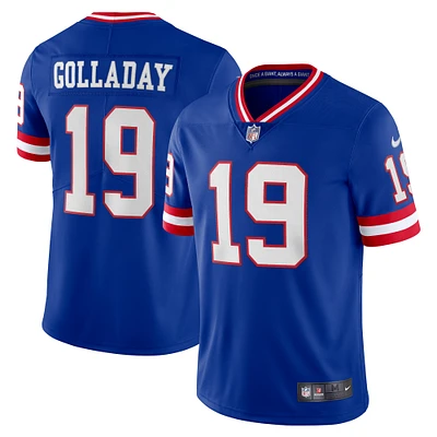 Maillot de joueur Nike Kenny Golladay Royal New York Giants Classic Vapor Limited pour homme