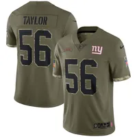 Men's Nike Black New York Giants RFLCTV Name and Logo T-Shirt