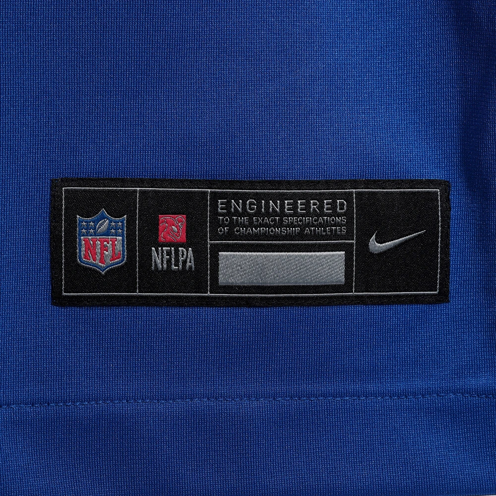 Men's Nike Lil'Jordan Humphrey  Royal New York Giants Team Game Jersey