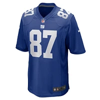 Maillot de joueur à domicile Makai Polk Royal New York Giants Nike pour homme