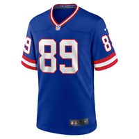 Men's Nike Mark Bavaro Royal New York Giants Classic Retired Player Game Jersey