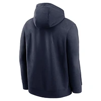 Men's Nike  Navy New York Giants Rewind Club Pullover Hoodie