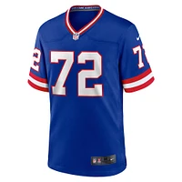 Maillot de match classique joueur retraité Nike Osi Umenyiora Royal New York Giants pour homme