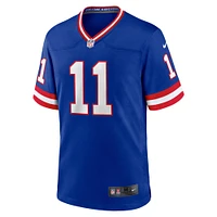 Maillot de match alternatif Nike Phil Simms Royal pour homme, joueur retraité des New York Giants