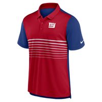 Men's Nike Royal/Red New York Giants Fashion Performance Polo